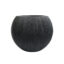 Nature Ridged Bowl Planter – Mediterranean Black Finish