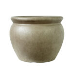 Villa Garden Planter – Vintage Clay Finish, Round Design