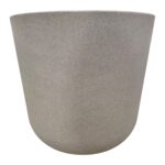 قوار زراعي دائري كلاسيكي - رمادي أسمنتي