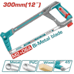منشار حديد 300 ملم | 12 إنش بمقبض مريح و زوايا قص قابلة للتعديل من توتال (THT541016)