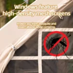 Inflatable Camping Tent for 5-6 Persons – Heavy-Duty Outdoor Camping Shelter - mesh screen