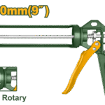 JADEVER Caulking Gun 230mm | 9" – Aluminum Handle with Rotary Function (JDCG4109)