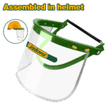 حامل درع وجه للخوذة – شفاف PVC مقاوم للصدمات، مقاس موحد من جادايفر (JDFP1310)