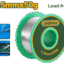JADEVER Lead-Free Solder Wire 1.5mm | 50g – 99.3% Tin, 0.7% Copper (JDHXS1315)