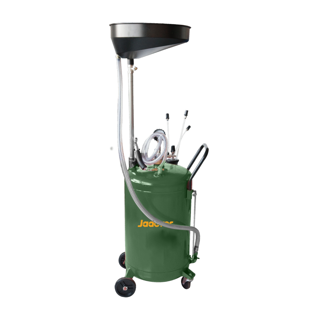 JADEVER Pneumatic Waste Oil Drainer – 70L (18 Gallon) Capacity, 8–10 Bar Working Pressure (JDKD2A07)
