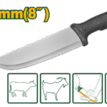 JADEVER Butcher Knife 196mm | 8" – Stainless Steel Blade, PP Handle (JDKK1180)