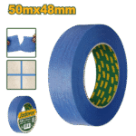 JADEVER Blue Masking Tape 48mm x 50m – Easy Peel, for Painting & Straight Edges (JDPN5H48)