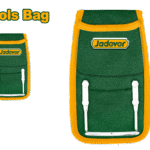 حقيبة أدوات مع حامل مطرقة – 190×115 ملم، قماش 600D + EVA، مع حلقة تثبيت حديدية من جادايفر (JDTG2102)