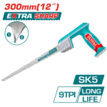 منشار جبصن بورد 300مم | 12 إنش – أسنان دقيقة لقص سريع وفعّال من توتال (THCS3008)