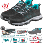 حذاء سلامة S1P برأس ونعل حديد | مقاسات 39-46 من توتال (TSP206S1P)