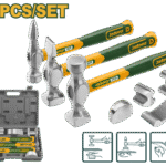 JADEVER 7 Pcs Body and Fender Hammer Set with Hickory Handle – Auto Body Repair Kit (JDHZ1D07)