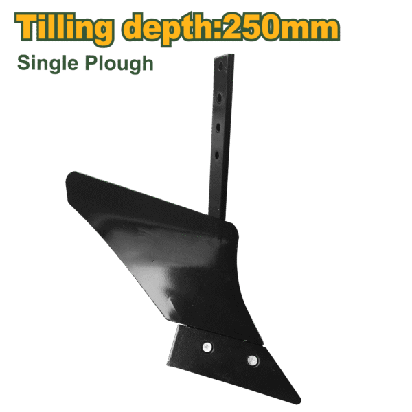 JADEVER Single Plough for Tillers – 250mm Working Depth (JDTLPLA25)