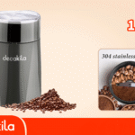Decakila Electric Coffee Grinder 150W – 70g Capacity, Stainless Steel Blade (KECF042G)