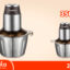 Decakila Electric Food Chopper 2.5L – 350W, Stainless Steel, 2-Speed with Pulse Control (KEMG016M)