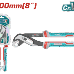 زرادية فورد 200 مم | 8 إنش – فتحة 35مم، فولاذ Cr-V، مقبض TPR مريح من توتال (THT280806)