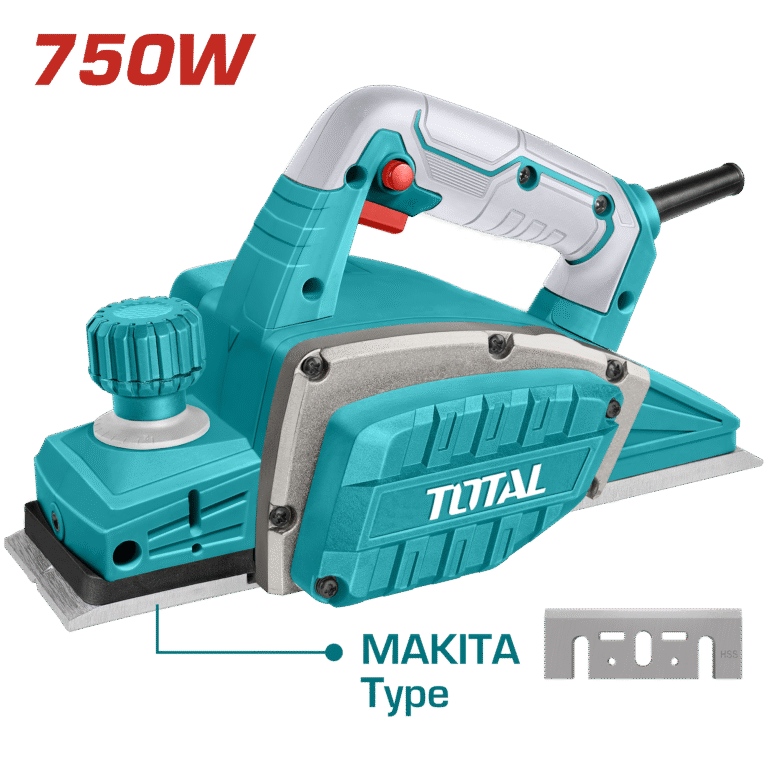 فارة كهربائية 750 واط بعرض 82mm وعمق 2mm – قاعدة ألومنيوم قوية من توتال (TL7508226)