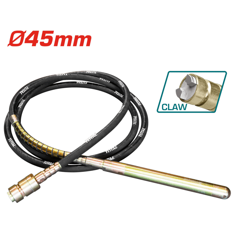 بربيش رجاج باطون 45mm مع لي 6m – تردد 200Hz من توتال (TPVP1451)