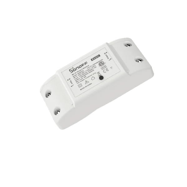 SONOFF BASICR2 Wi-Fi Smart Switch – DIY On/Off Module, Voice Control, 10A, App Scheduling
