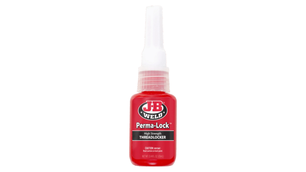 J-B Weld™ Perma-Lock Red | لاصق براغي قوي بحجم 13مل – تثبيت دائم للبراغي في التطبيقات الثقيلة