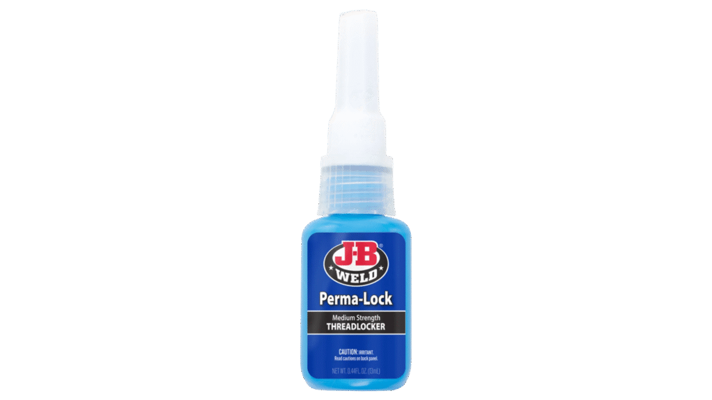 J-B Weld™ Perma-Lock Blue Threadlocker 13ml – Medium Strength for Bolts & Screws