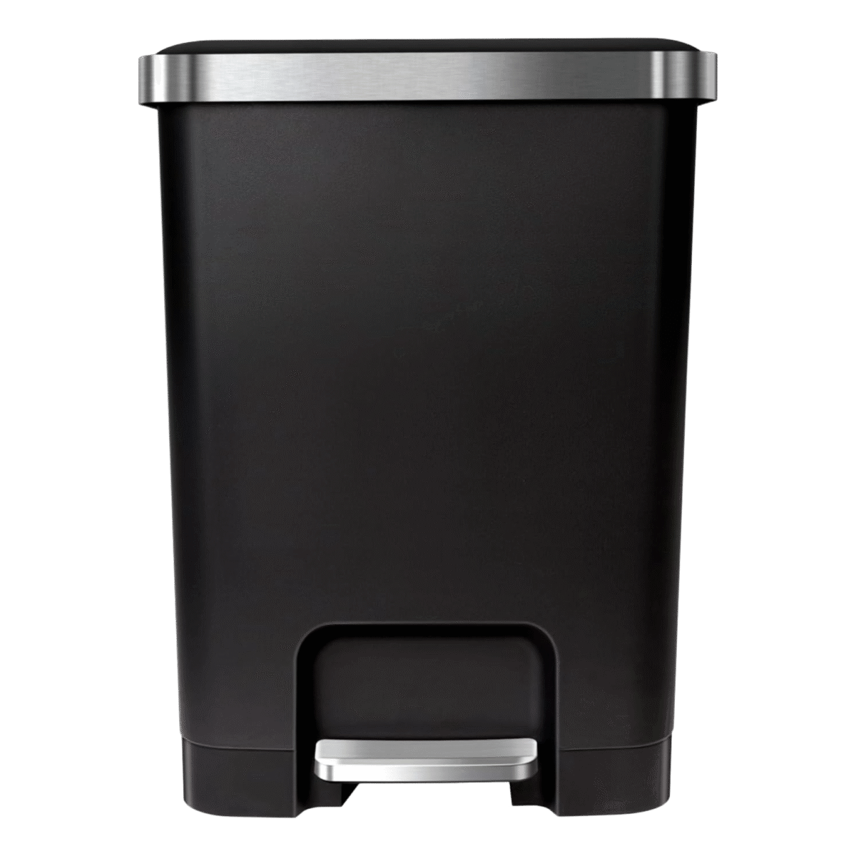 EKO Hana Plastic Step Bin 45L – Black