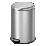 EKO Maggey 8L Step Trash Can – Stainless Steel with Soft-Close Lid & Inner Bucket