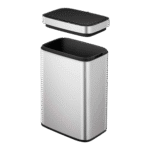 EKO MARVIS 45L Stainless Steel Sensor Trash Bin – Touchless, Soft Close, Deodorizer - Image 2