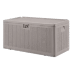 Gray Outdoor Storage Box – 397L Capacity – 123 x 63 x 65 cm