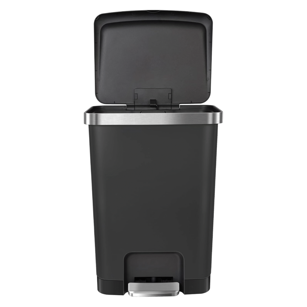 EKO Hana Plastic Step Bin 45L – Black - Image 3