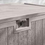 Gray Outdoor Storage Box – 397L Capacity – 123 x 63 x 65 cm - Image 2