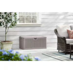 Gray Outdoor Storage Box – 397L Capacity – 123 x 63 x 65 cm - Image 3