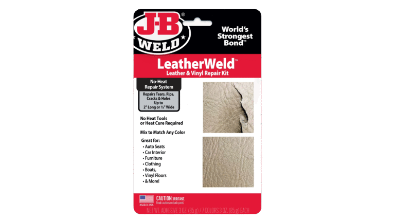 LeatherWeld™ | مجموعة إصلاح الجلد والفينيل – بدون حرارة وسهلة الاستخدام