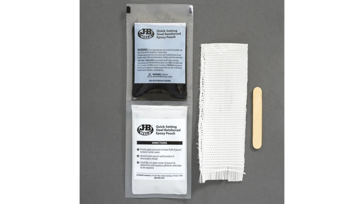 ⁦RadiatorWeld™| مجموعة إصلاح الرديتر – للمعادن والبلاستيك ومقاومة للحرارة والمواد الكيميائية⁩ - الصورة ⁦4⁩