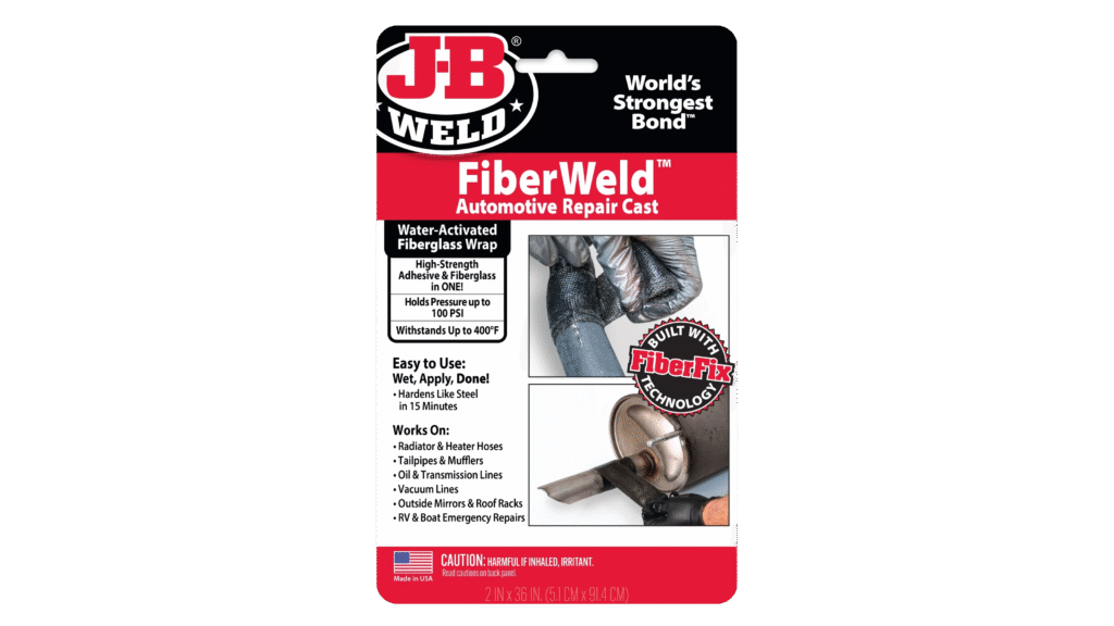 FiberWeld™ | شريط لإصلاح السيارات ‎2 إنش × 36 إنش‎ – فايبرغلاس مقاوم للحرارة والضغط