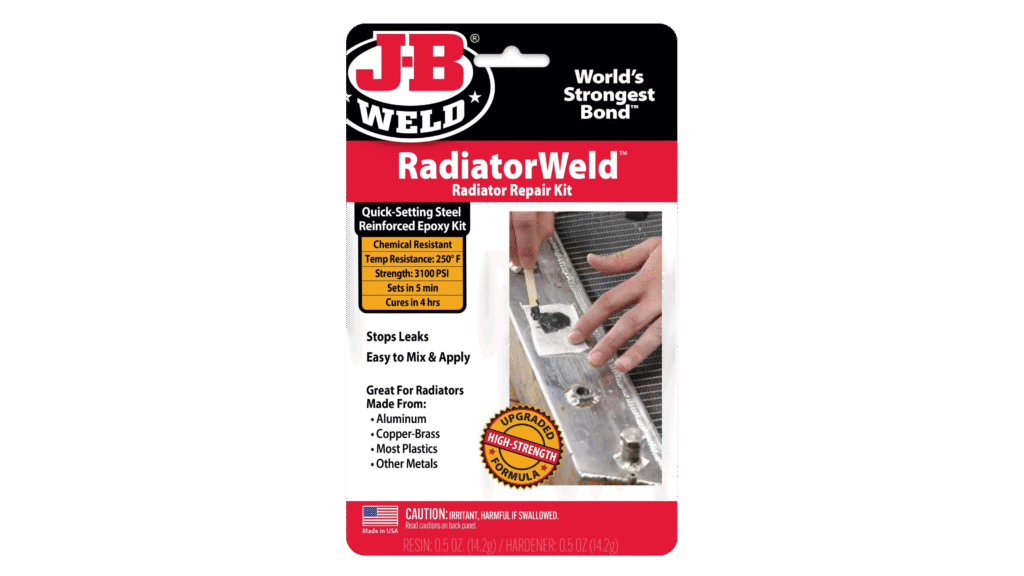 RadiatorWeld™| مجموعة إصلاح الرديتر – للمعادن والبلاستيك ومقاومة للحرارة والمواد الكيميائية