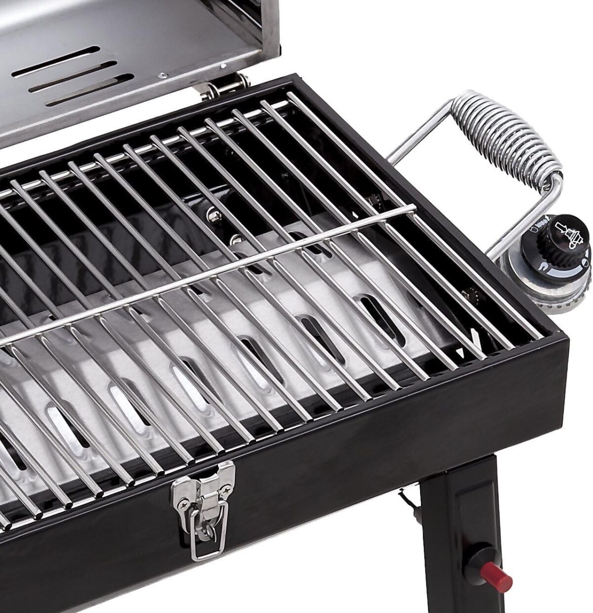 Char-Broil 1-Burner Portable Propane Gas Grill – Stainless Steel, Compact & Durable Design Char-Broil 1-Burner Portable Propane Gas Grill – Stainless Steel, Compact & Durable Design