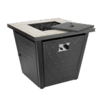 Better Homes & Gardens River Oaks | مدفأة طاولة غاز خارجية مربعة 30" – بقوة 50,000 وحدة حرارية