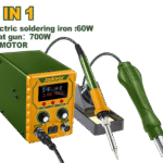 محطة لحام و إعادة صهر بالهواء الساخن – 760 واط | عرض رقمي | تحكم بدرجة الحرارة من جادايفر (JDEL4561)