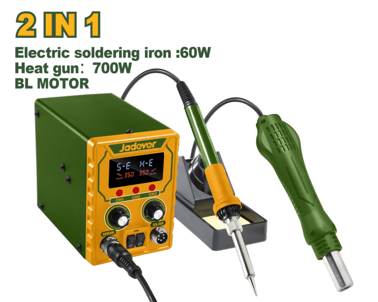JADEVER Hot Air Rework Soldering Station – 760W | Digital Display | Adjustable Temperature (JDEL4561)