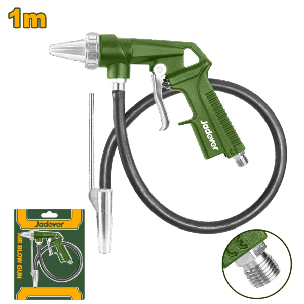 JADEVER Sand Blaster Kit – 3mm Nozzle, 1m Hose, 3–5 Bar Pressure (JDGA1A08)