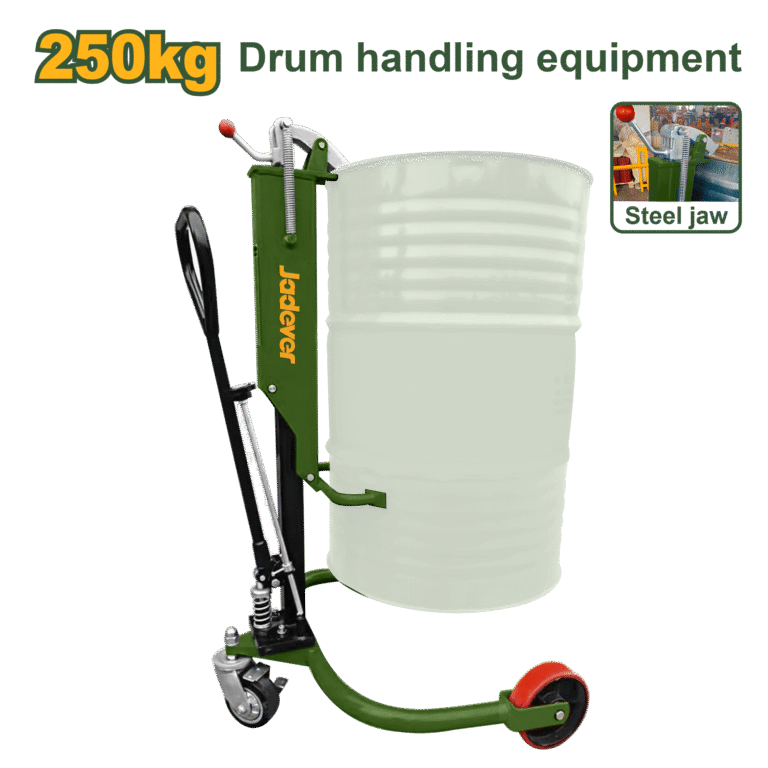 JADEVER Drum Loader Truck – 250kg | For 55-Gallon Steel Drums (JDNK3R25)