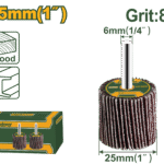 رأس ورق حف مدرج بعمود للدرل 25x25x6 ملم – درجة 80# من جادايفر (JDYW2503)