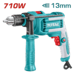 درل كهرباء 710 واط – سعة 13 مم مع تحكم بالسرعة ووضع المطرقة من توتال (TG1071366)