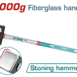 شاكوش حجر 5كجم – رأس مطروق حراريًا بمقبض فيبر جلاس من توتال (THSTH63598)