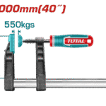 مربط نجارة بمقبض بلاستيك 1000مم | 40إنش – قوة ضغط 550كجم من توتال (THT1321401)