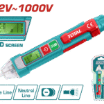 TOTAL AC Voltage Detector – 12V~1000V with Sound & Light Alarm (THT210003)