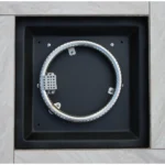 ⁦Better Homes & Gardens River Oaks | مدفأة طاولة غاز خارجية مربعة 30" – بقوة 50,000 وحدة حرارية⁩ - الصورة ⁦2⁩