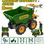 عربة نقل بنزين صغيرة – 6.5HP، حمولة 400كغ، تفريغ يدوي، تصميم قوي عملي من جادايفر (JDFTP1A400)
