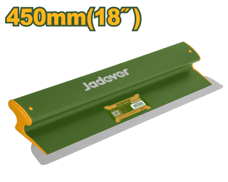 JADEVER Drywall Skimming Blade 450mm – Stainless Steel, 0.5mm Blade, Plastic Handle (JDXL2345)