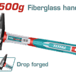 شاكوش وزن 1500 جم – رأس صلب ومقبض فايبر مريح من توتال (THMH621500)